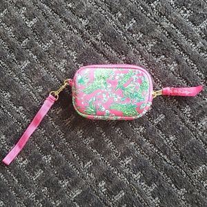 Lilly Pullitzer Alligator Wristlet